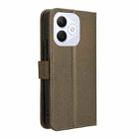 For Honor X60i 5G Diamond Texture Leather Phone Case(Brown) - 3