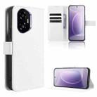 For Honor 300 5G Diamond Texture Leather Phone Case(White) - 1