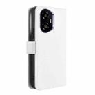For Honor 300 5G Diamond Texture Leather Phone Case(White) - 3