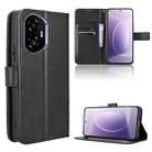 For Honor 300 5G Diamond Texture Leather Phone Case(Black) - 1