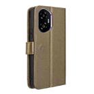 For Honor 300 5G Diamond Texture Leather Phone Case(Brown) - 3