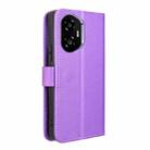 For Honor 300 5G Diamond Texture Leather Phone Case(Purple) - 3