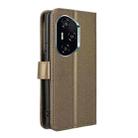 For Honor 300 Pro 5G / 300 Ultra 5G Diamond Texture Leather Phone Case(Brown) - 3