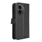 For Honor 400 Diamond Texture Leather Phone Case(Black) - 3