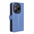 For Honor Power 5G Diamond Texture Leather Phone Case(Blue) - 3