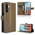 For Samsung Galaxy F16 5G / M16 5G Diamond Texture Leather Phone Case(Brown) - 1
