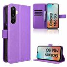 For Samsung Galaxy F16 5G / M16 5G Diamond Texture Leather Phone Case(Purple) - 1