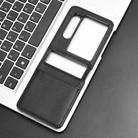 For ZTE nubia Flip2 Diamond Texture Leather Phone Case(Black) - 2