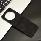 For ZTE nubia Flip / Libero Flip Skin Feel Card Slot Leather Phone Case(Black) - 2