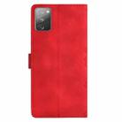 For Samsung Galaxy S20 FE Cherry Blossom Butterfly Skin Feel Embossed PU Phone Case(Red) - 3