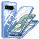 For Google Pixel 9 Pro XL RedPepper Transparent IP54 Life Waterproof Phone Case(Blue) - 1