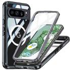 For Google Pixel 9 Pro XL RedPepper Transparent IP54 Life Waterproof Phone Case(Black) - 1