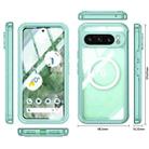 For Google Pixel 9 / 9 Pro RedPepper Transparent IP65 Life Waterproof Phone Case(Green) - 2