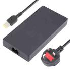 230W 20V 11.5A Laptop Notebook Power Adapter For Lenovo Big Square USB, Plug:UK Plug - 1