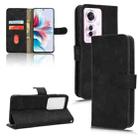 For OPPO Reno11 PJH110 Skin Feel Magnetic Flip Leather Phone Case(Black) - 1