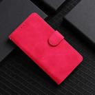 For OPPO Reno11 PJH110 Skin Feel Magnetic Flip Leather Phone Case(Rose Red) - 2