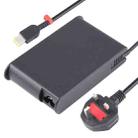 135W 20V 6.75A Laptop Notebook Power Adapter For Lenovo Big Square USB, Plug:UK Plug - 1