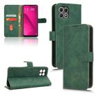 For T-Mobile Revvl 7 5G Skin Feel Magnetic Flip Leather Phone Case(Green) - 1