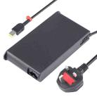 170W 20V 8.5A Laptop Notebook Power Adapter For Lenovo Big Square USB, Plug:UK Plug - 1