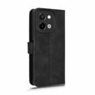 For vivo Y28 4G Skin Feel Magnetic Flip Leather Phone Case(Black) - 3