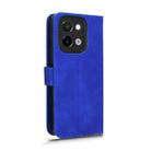 For vivo Y28 4G Skin Feel Magnetic Flip Leather Phone Case(Blue) - 3