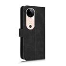 For vivo S19 Skin Feel Magnetic Flip Leather Phone Case(Black) - 3