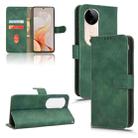 For vivo S19 Skin Feel Magnetic Flip Leather Phone Case(Green) - 1