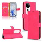 For vivo S19 Pro / V40 Skin Feel Magnetic Flip Leather Phone Case(Rose Red) - 1