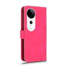 For vivo S19 Pro / V40 Skin Feel Magnetic Flip Leather Phone Case(Rose Red) - 3