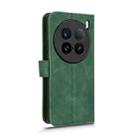 For vivo X100 Ultra Skin Feel Magnetic Flip Leather Phone Case(Green) - 3