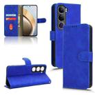 For vivo V40 Lite 5G Skin Feel Magnetic Flip Leather Phone Case(Blue) - 1