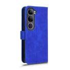 For vivo V40 Lite 5G Skin Feel Magnetic Flip Leather Phone Case(Blue) - 3