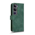 For vivo V40 Lite 5G Skin Feel Magnetic Flip Leather Phone Case(Green) - 3