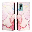 For Ulefone Note 14 PT003 Marble Pattern Flip Leather Phone Case(Rose Gold) - 2