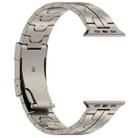 For Apple Watch SE 2023 40mm Turtle Buckle Titanium Alloy Watch Band(Titanium) - 3