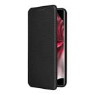 For vivo V30e Carbon Fiber Texture Flip Leather Phone Case(Black) - 2