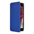 For vivo V30e Carbon Fiber Texture Flip Leather Phone Case(Blue) - 2