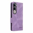 For vivo V40 Lite 5G / Y300 5G IDN Magnetic Clasp Leather Phone Case(Purple) - 3