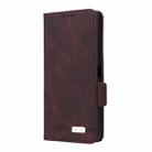 For vivo Y19s Magnetic Clasp Leather Phone Case(Brown) - 2