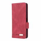 For vivo Y19s Magnetic Clasp Leather Phone Case(Red) - 2