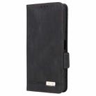 For vivo Y18 / Y03 Magnetic Clasp Leather Phone Case(Black) - 2