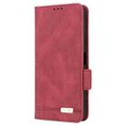 For vivo Y18 / Y03 Magnetic Clasp Leather Phone Case(Red) - 2