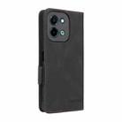 For vivo Y28 4G Magnetic Clasp Leather Phone Case(Black) - 3