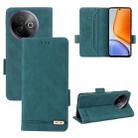 For vivo Y39 5G Global Magnetic Clasp Leather Phone Case(Green) - 1