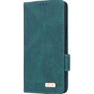 For Xiaomi Redmi Turbo 3 Magnetic Clasp Leather Phone Case(Green) - 2