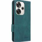 For Xiaomi Redmi Turbo 3 Magnetic Clasp Leather Phone Case(Green) - 3