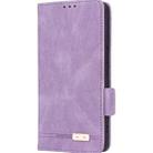 For Redmi Turbo 3 Magnetic Clasp Leather Phone Case(Purple) - 2