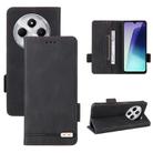 For Redmi 14C Magnetic Clasp Leather Phone Case(Black) - 1