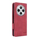 For Redmi 14C Magnetic Clasp Leather Phone Case(Red) - 3