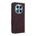 For Redmi Note 14 Pro 4G Magnetic Clasp Leather Phone Case(Brown) - 3